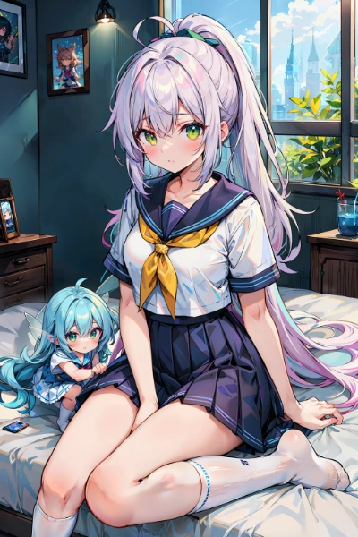 妖精ちゃんとハイソックス