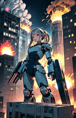 戦うメカ少女