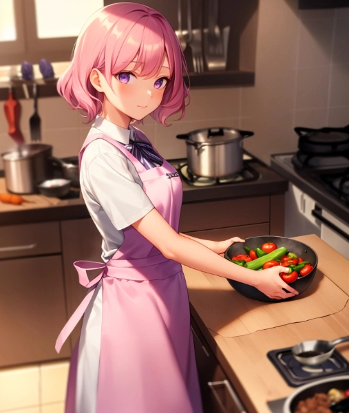 「夏野菜カレーでも作りましょ」