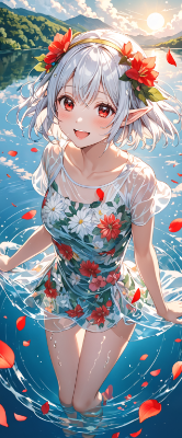 湖のエルフ