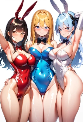 光沢バニーさんズ
