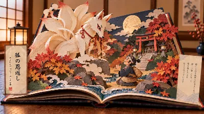 狐の恩返し ～秋の月夜に～