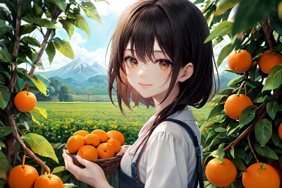 ミカン狩り
