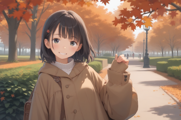 すっかり秋だね