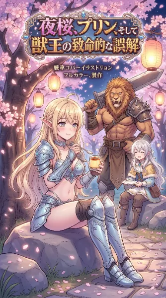 夜桜の下で交わす戦士たちの絆