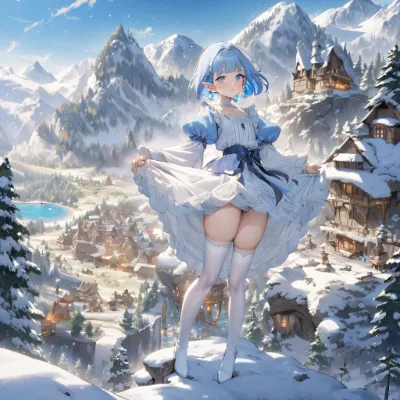 雪の朝