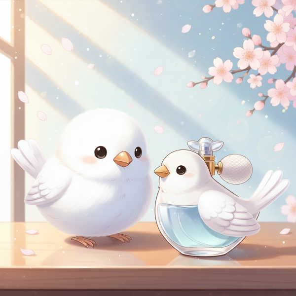 いい香りのする鳥さんチュン