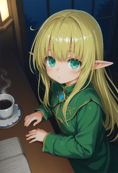 休憩中