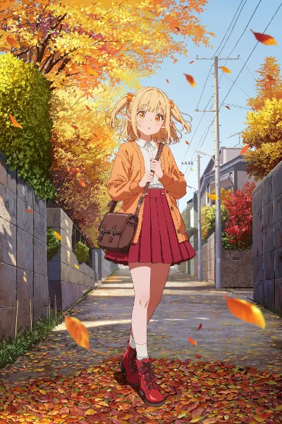 秋景色エルフさん