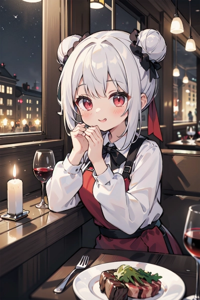 素敵なディナーとワインと貴方