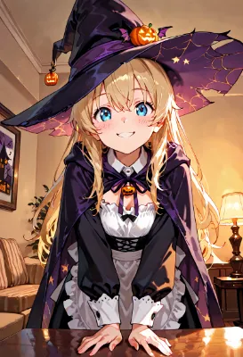 メイドたちの仮装