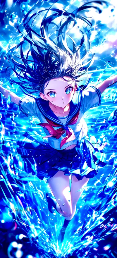 【海の光に抱かれて】 \"Embraced by the Light of the Sea\"