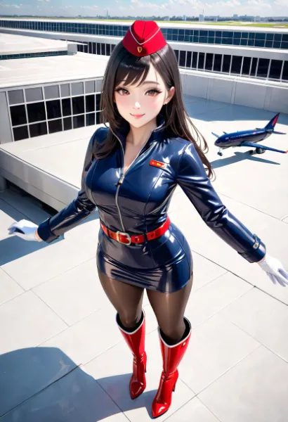 タイツといえばCA