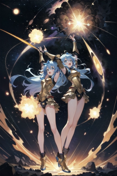 Galaxian Explosion (Saga & Kanōn version)