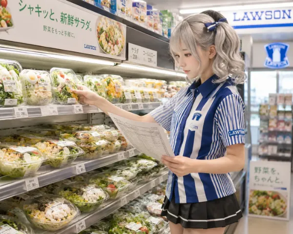 コンビニサラダ