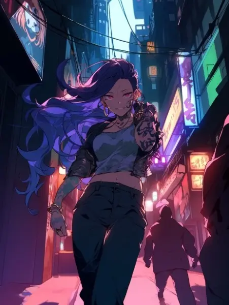 ネオン街の女傑