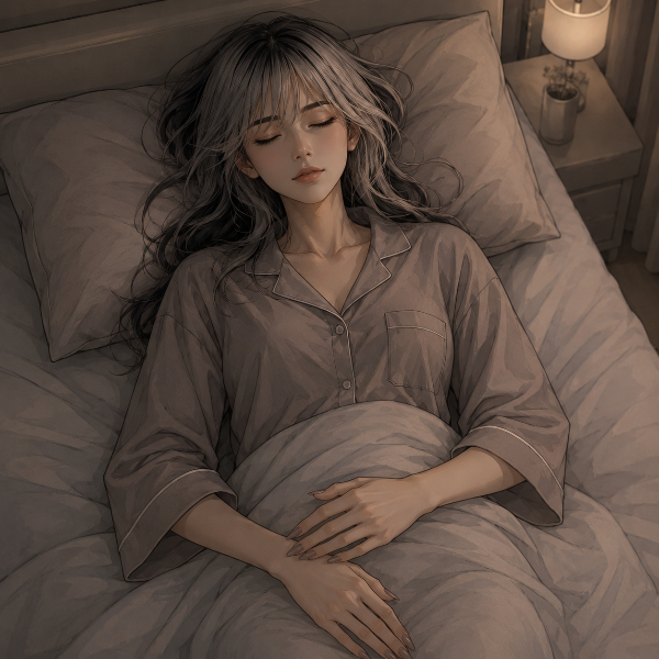 おやすみ🌙（レージュ）