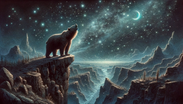 星空の下の熊の詩