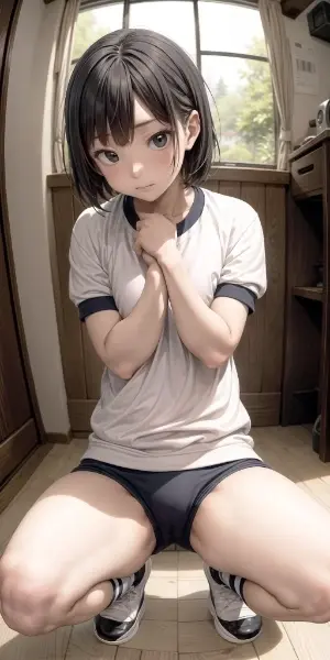 体操服の女の子