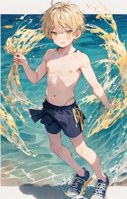 水着少年