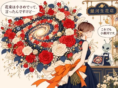 銀河級の小さめ花束（GPT-6 Astra軽）