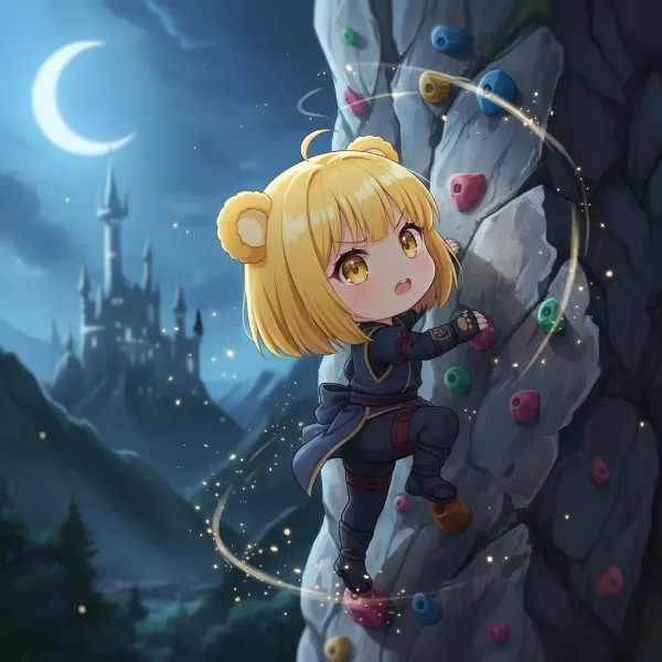 🧸「夜登り忍者・クライマーズ」の巻き🥷🌕