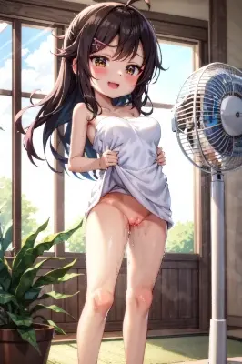 扇風機すずし～