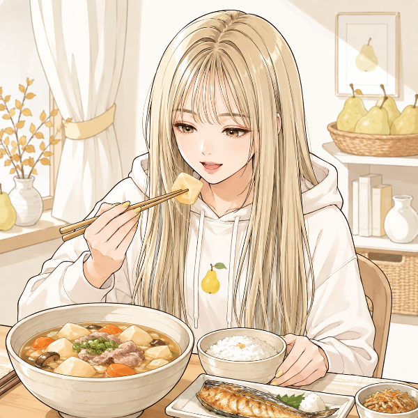 ご飯/すいとん汁と和食（うららちゃん）