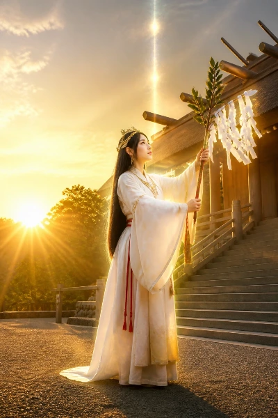 リアルな向津姫（天照大御神）