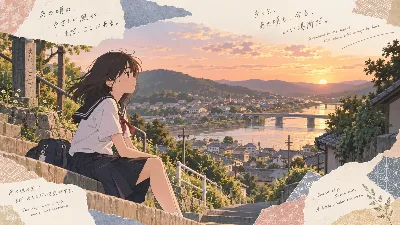 あの坂の風が、優しく包む