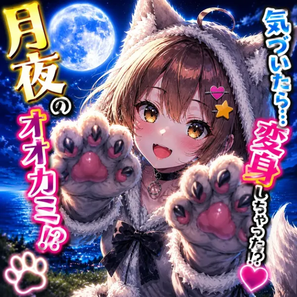『月夜のオオカミ!?』