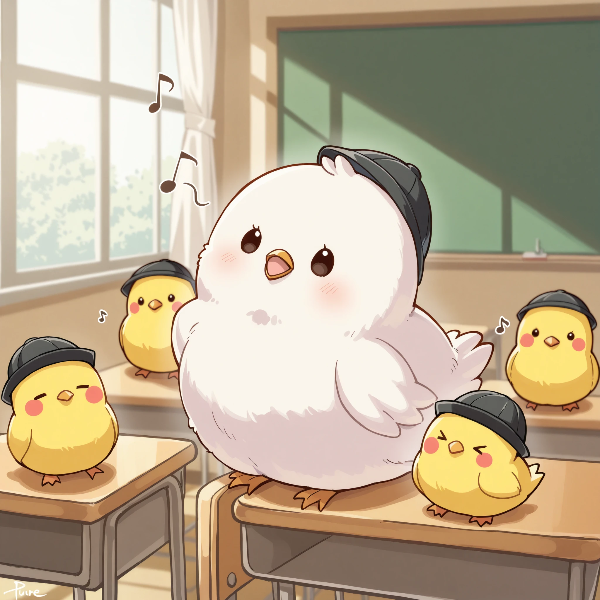 音楽のお勉強チュン