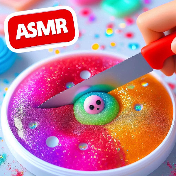 スライム　ASMR　イメージ