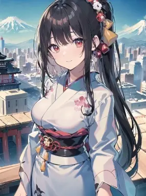 #226 黒髪少女