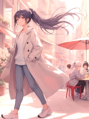 open cafe