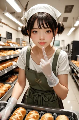 ベーカリーの一日