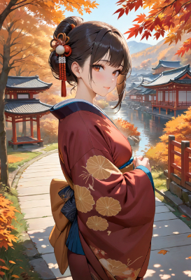 お題：少女（和風）