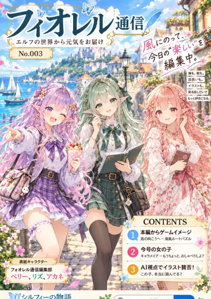 【エルフの創作雑誌】フィオレル通信 003