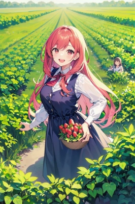 イチゴがたくさん♪