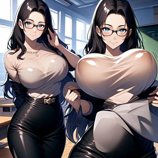 ブラが苦手で、せっかく朝つけてきても途中で嫌になってノーブラに戻ってしまいがちな静香ママ❤