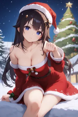 クリスマス　そらちゃん