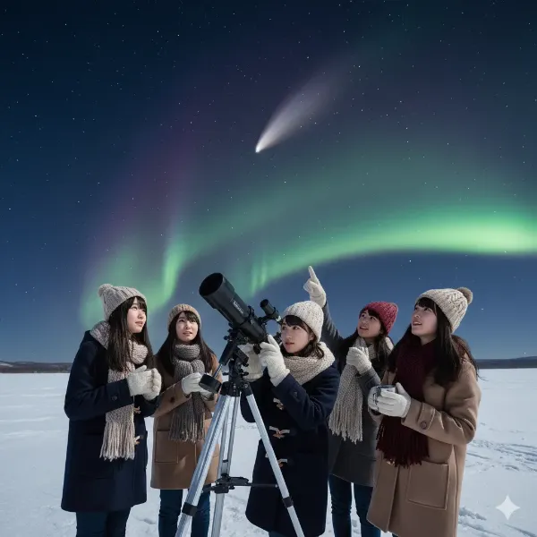 レモン彗星おっかけ