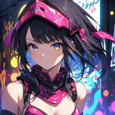 くノ一イラスト＆ソフビ人形化