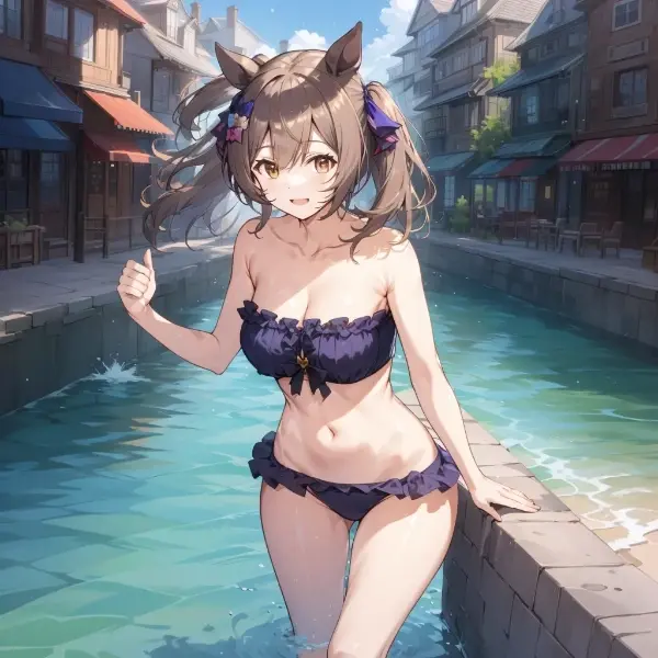 水着ファルコン