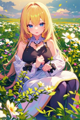 コスモスと乙女