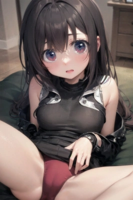 くつろぎ少女
