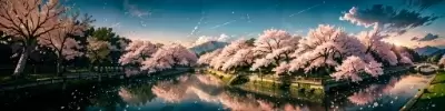 パノラマ桜 by multidiffusion