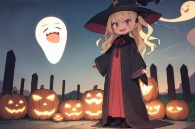 魔女と幽霊