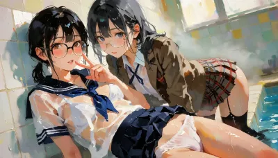 淫らな青春の一枚