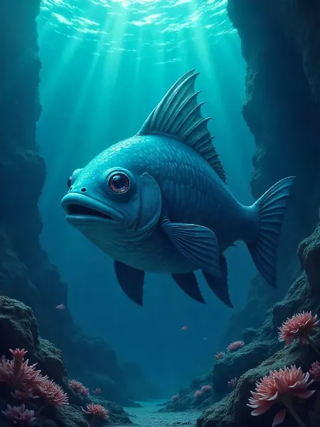 謎の魚、深海の王、生きた化石。